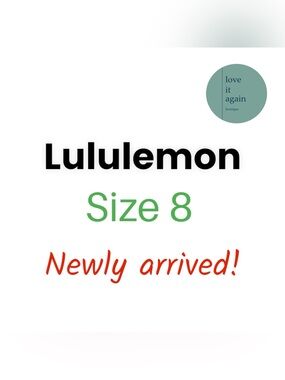 Lulu Wunder Under High-Rise Leggings *Luxtreme Regular Size 8